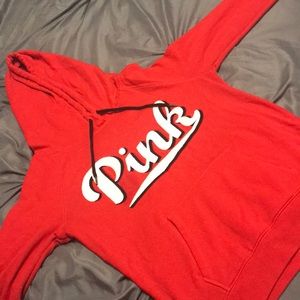 Red VS Pink pull-over Hoodie